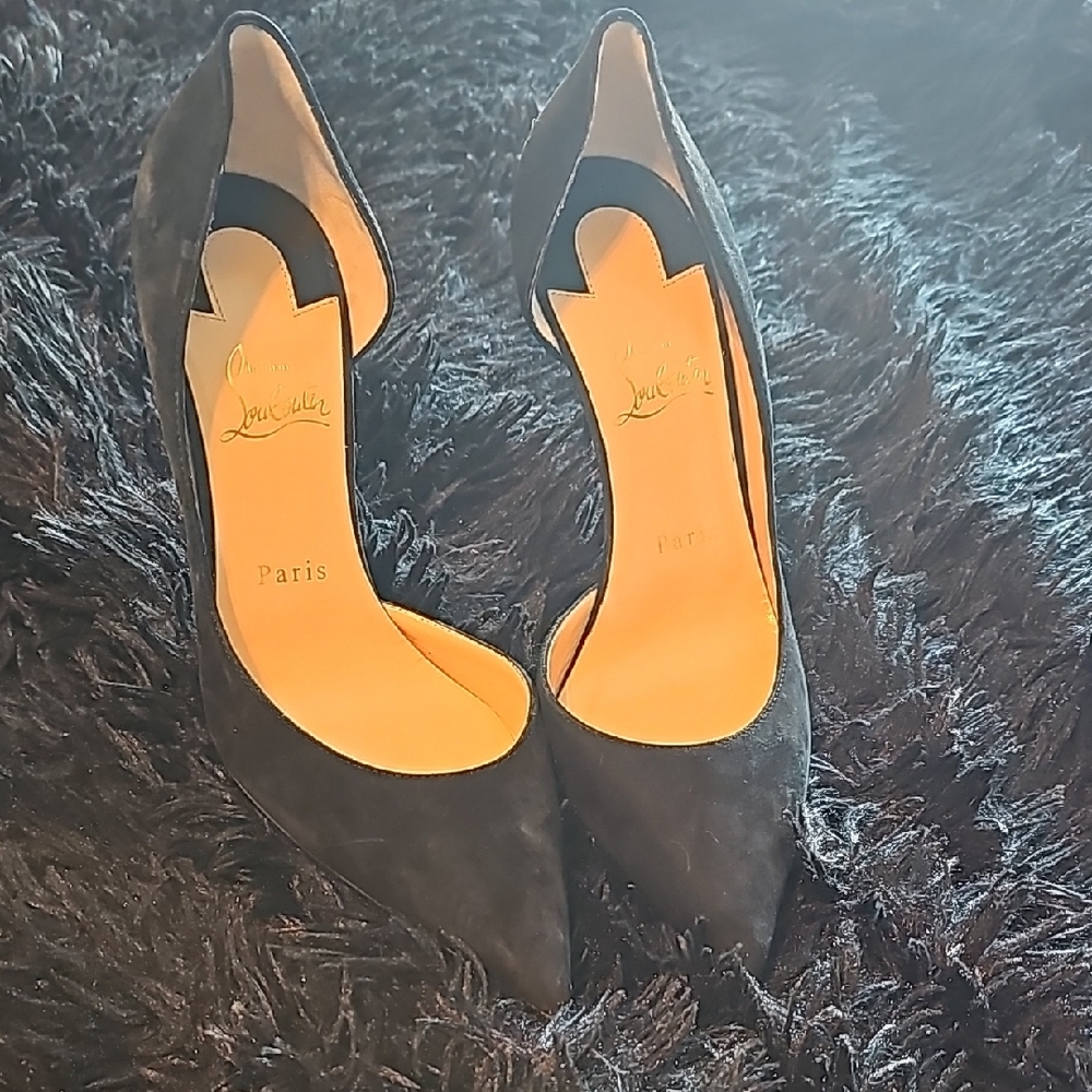 Christian Louboutin Black Women's Shoes 39.5